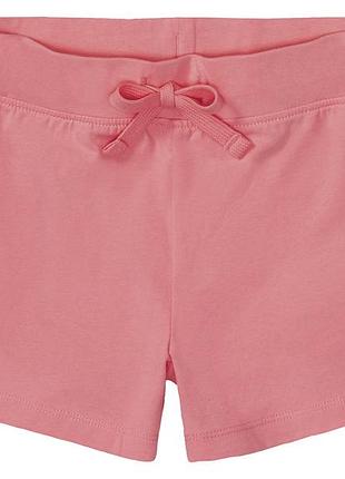 Шорти бавовняні трикотажні для дівчинки pepperts lidl 372238 146-152 см (10-12 years) рожевий