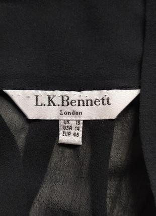 Класична блуза з 100% шовку, l.k. bennett, london7 фото
