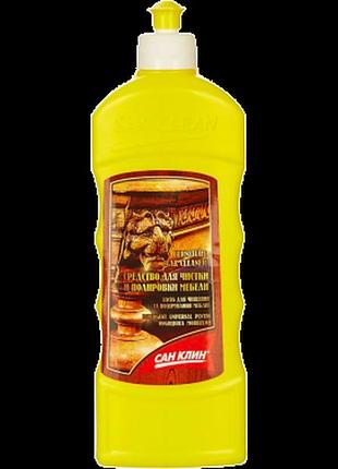 Средство по уходу за мебелью san clean furniture wax cleаner 500 мл