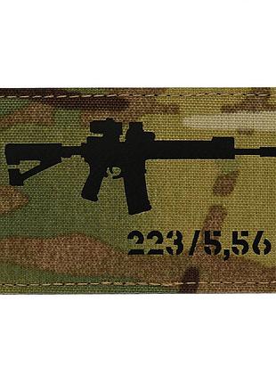 M-tac нашивка ar-15 .223/5,56 laser cut, multicam