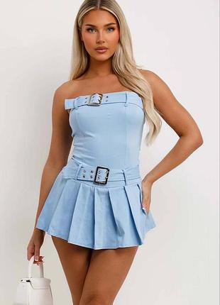 Ромпер платье внутри шорты y2k dollskill