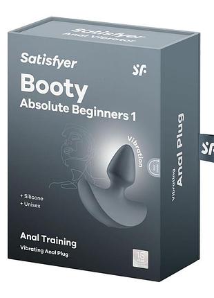 Анальная вибропробка satisfyer booty absolute beginners 1, для начинающих 5