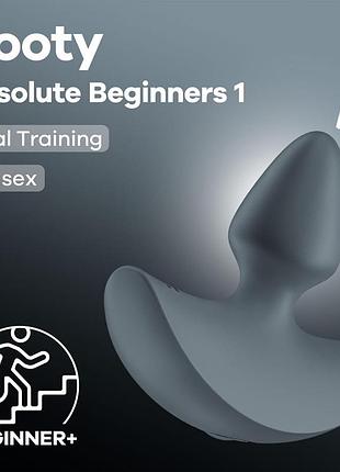 Анальная вибропробка satisfyer booty absolute beginners 1, для начинающих 6