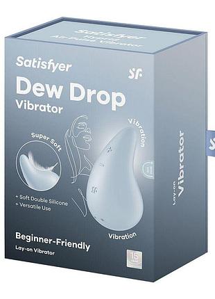 Вибратор satisfyer dew drop blue 6