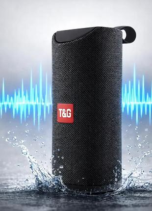 Портативная колонка tig tg113 с bluetooth и защитой от влаги