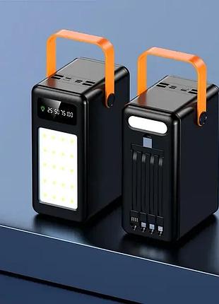 Внешний аккумулятор (tugii y108) power bank 80000 мач с быстрой зарядкой 22,5 вт