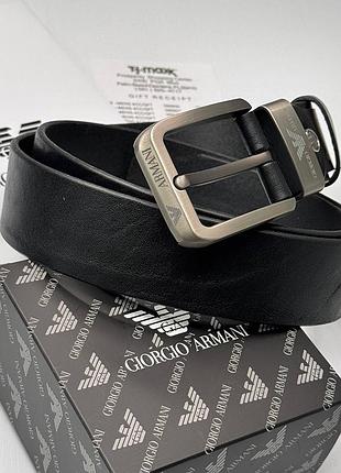 Мужской кожаный брендовый ремень ga (301)