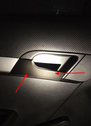 Ручка двери chevrolet aveo 2009