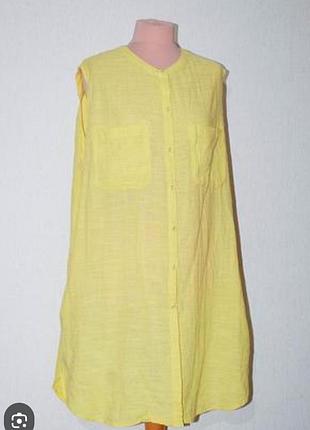 Платье / туника батал 💯% хлопок .