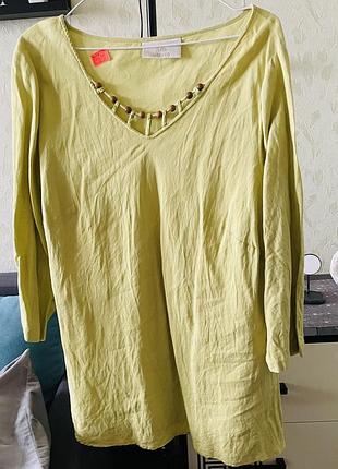 🔥туника лен батал💐