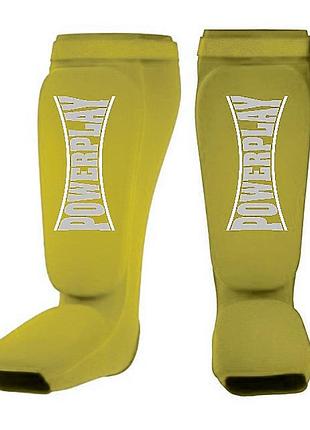 Захист гомілки і стопи powerplay 3054 classic shin оливковий s