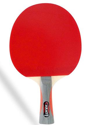 Ракетка для настільного тенісу gewo carat 2,0/1,8 fl (722500001)використовується відібрана вручну комбінація шпону