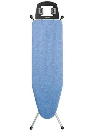 Доска гладильная rolser k-22 azul (k06015-2071) перфорированная основа предотвращает образованию конденсата
