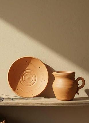 Солонка терьер белого цвета ручной работы