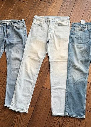 Джинси чоловічі розмір м c&a h&m zara ідеальний стан