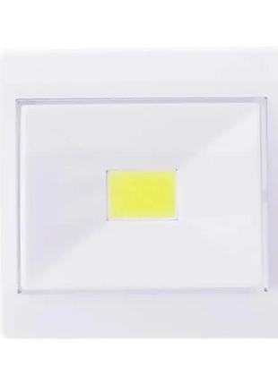 Ліхтарик настінний на магніті hy-801 cob пластик