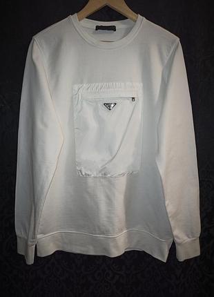 Брендовый свитшот prada milano, оригинал