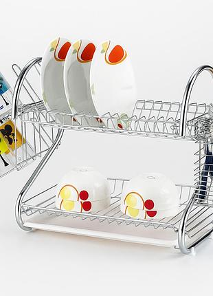 Органайзер для сушіння посуду та кухонних приладів wet dish organiser 8051s art-0448