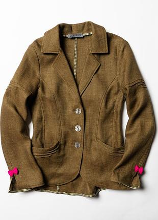 Angie miller linen blazer jacket  [bwh016827]