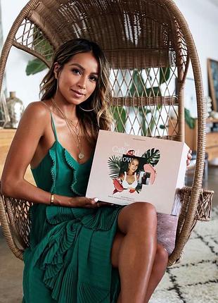 Шикарне, плаття, сукня, міді, зелене