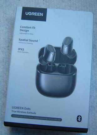 Беспроводные наушники ugreen dots bluetooth 6.0