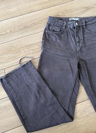Киричневі джинси zara