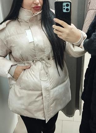 Курточка зимняя на кулиске размер л