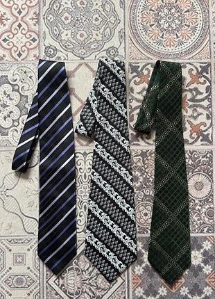 Краватки чоловічі — набір 10 шт | оптом | різні кольори