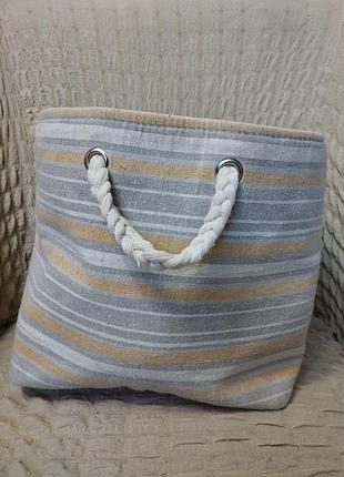 Текстильний кошик для зберігання речей