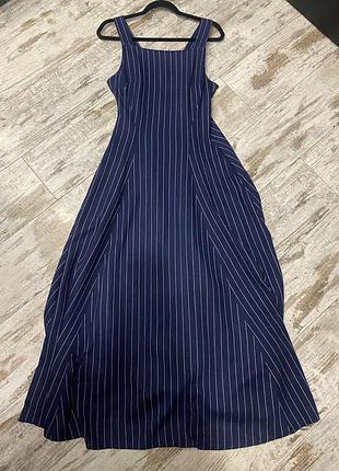 Сукня довга з кишенями