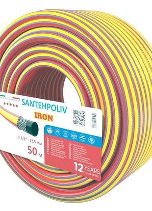 Шланг для полива santehpoliv iron 1/2", 50м (3 слойный), winmix польша