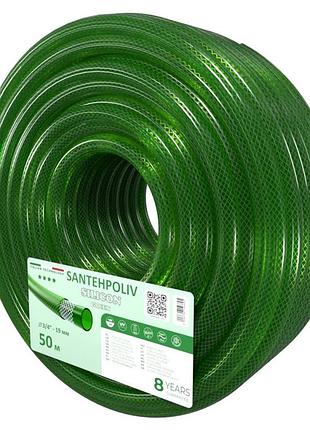 Шланг для полива santehpoliv silicon green 3/4", 50м (3 слойный), winmix польша