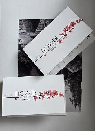 Оригинальный пробник kenzo flower ikebana by kenzo