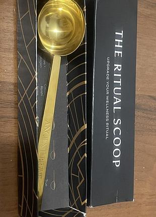Мірна латунна ложка ancient + brave the ritual scoop.