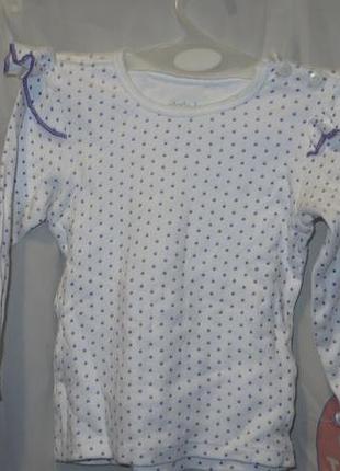 Футболка на девочку gloria geans 1-1.5роки