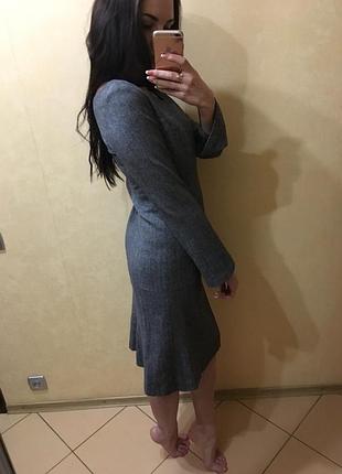 Зимнее строгое платье2 фото