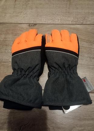 Зимние лыжные перчатки, перчатки northville на рост 110-116см(5-6 лет)