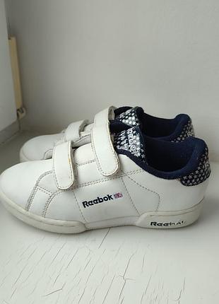 Шкіряні кеди reebok 29р. 19 см.