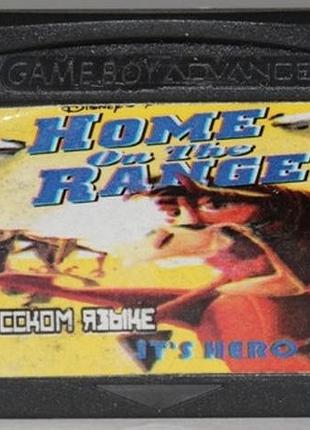 Картридж на gba "home on the range"