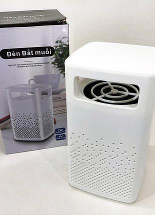 Лампа від комарів usb bug zapper fly. колір: білий 6