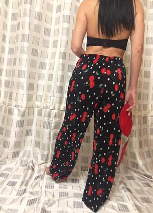 Женские домашние широкие спортивные штаны для дома размер 50 украинский