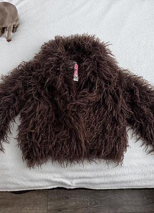 Новая шуба лама tally waijl, one size (плата 4799 грн, отдавая за 3000 грн )