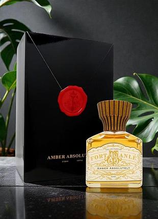 Парфумована вода fort & manlé amber absolutely 50 мл