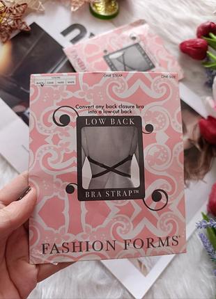 Черный ремешок-трансформер low back bra strap.