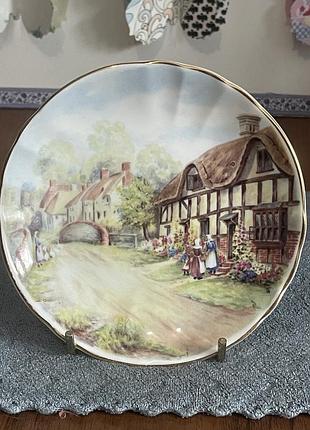 Колексійна тарілочка cottages of rural england