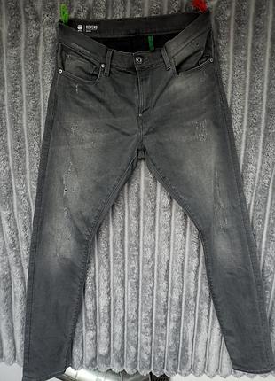 Мужские джинсы g-star raw skinny размер 33-34