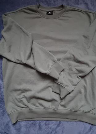 Свитш мужской h&amp;m relaxed fit