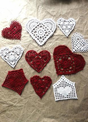 Серденька декор,  валентинка 2