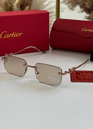 Солнцезащитные очки женские🔥очки cartier. хамелеоны. 🔥 новинка 2026