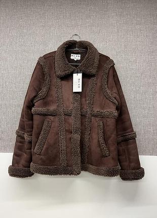 Коричнева дубльонка дублянка  na kd